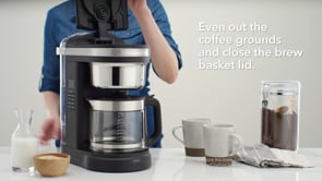  KitchenAid 12 Cup Drip Coffee Maker With Spiral Showerhead & Programmable Warming Plate KCM1209DGSP EXTERNAL_VIDEO 2