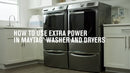 Maytag 7.4 cu.ft. Electric Dryer with Extra Power™ Button YMED7230HC EXTERNAL_VIDEO 3