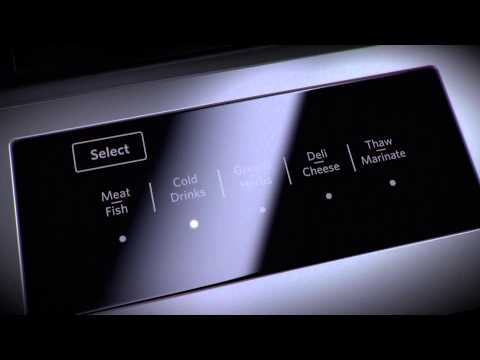  KitchenAid 36-inch, 25.8 cu. ft. French 5-Door Refrigerator with Ice and Water KRMF706EBS EXTERNAL_VIDEO 1